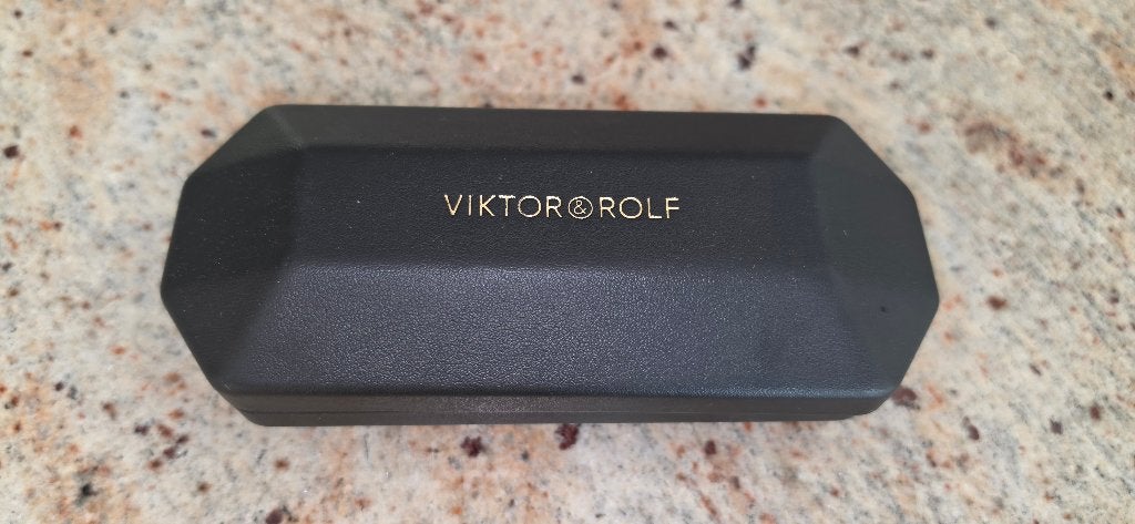 VIKTOR&ROLF designer bril incl. origineel etui, Sieraden, Tassen en Uiterlijk, Overige merken, Gebruikt, Bruin, Ophalen of Verzenden