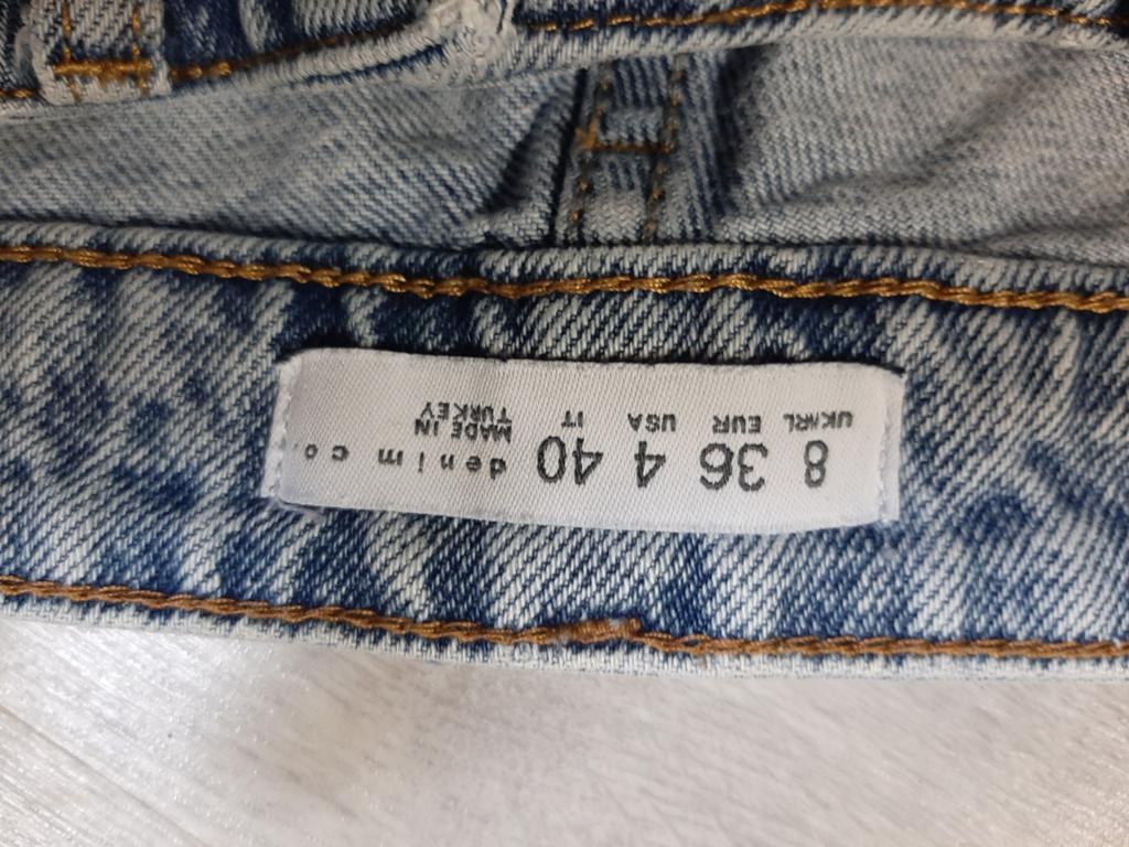 Zara Denim Co. Jeans - Maat 36/38, Blauw, W28 - W29 (confectie 36), Gedragen, Zara Denim Co.