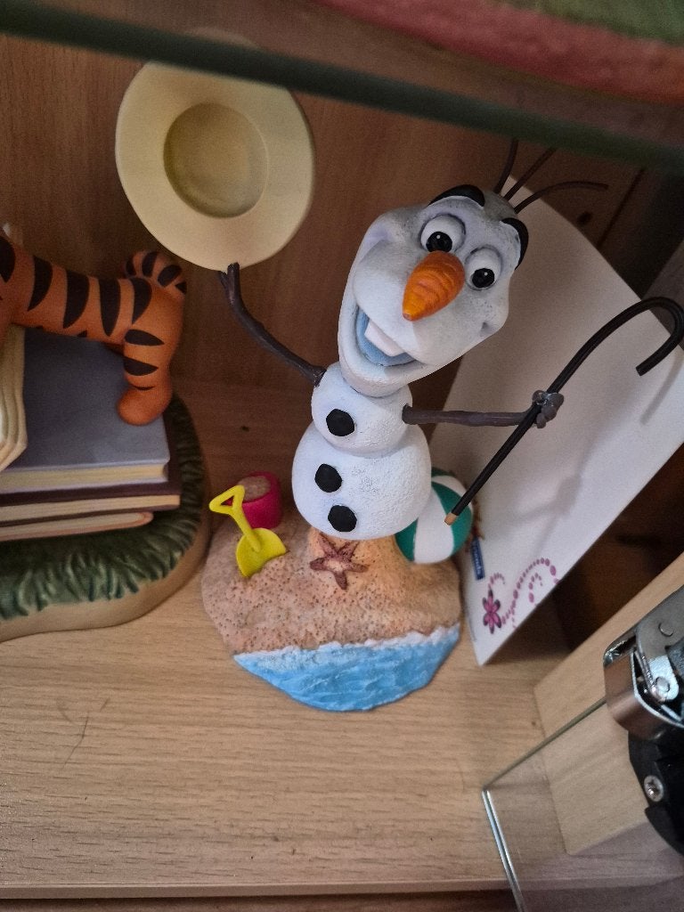Olaf, Ophalen of Verzenden, Overige figuren, Zo goed als nieuw, Beeldje of Figuurtje