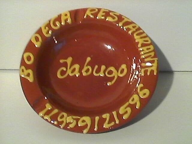 Bodega Restaurante Jabugo asbak, Verzamelen, Verzenden, Zo goed als nieuw, Asbak