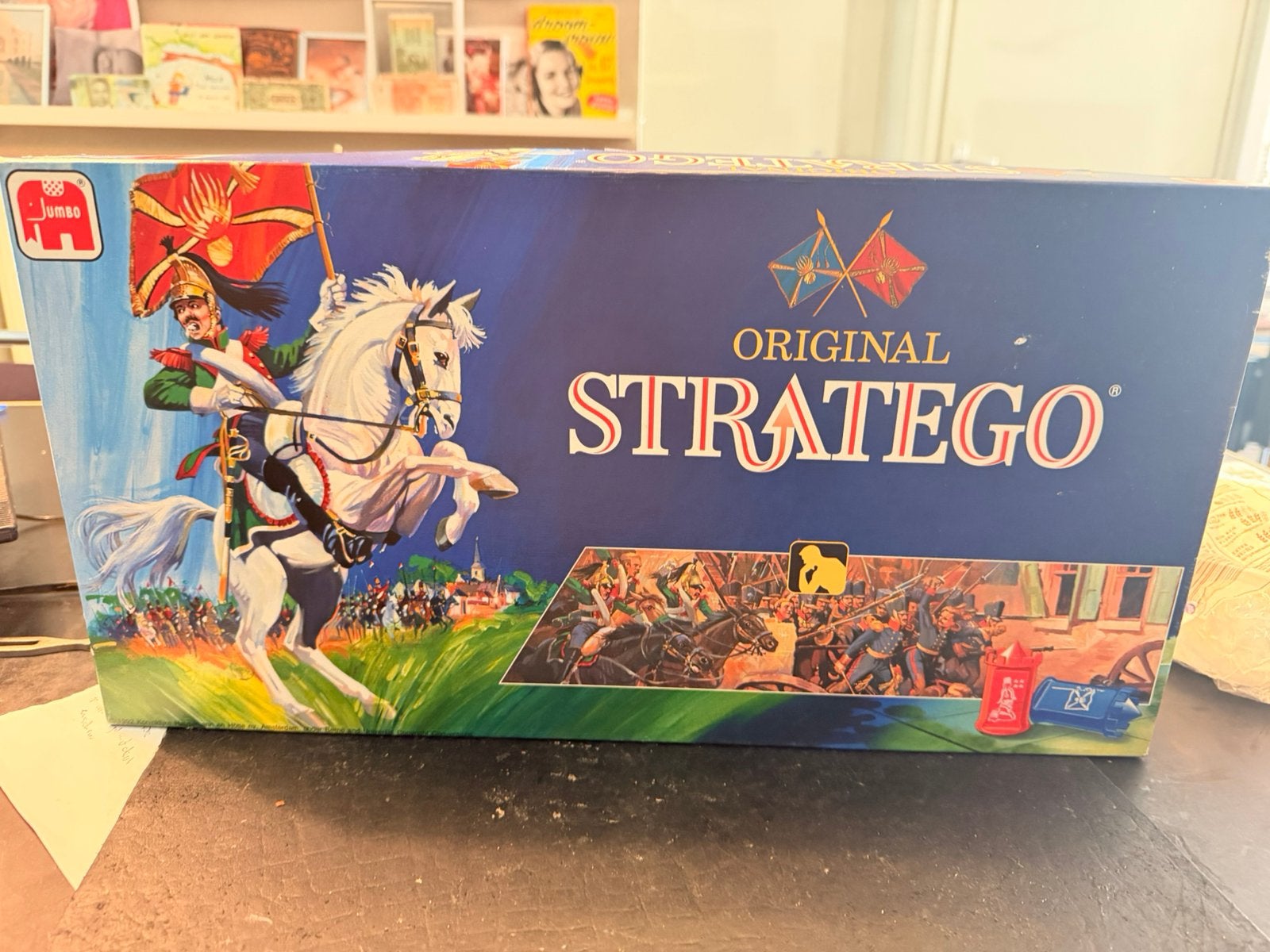 Stratego original nieuw, Hobby en Vrije tijd, Gezelschapsspellen | Bordspellen, Ophalen of Verzenden, Zo goed als nieuw