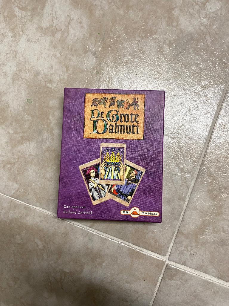 De grote dalmouti kaartspel, Drie of vier spelers, Ophalen of Verzenden, Zo goed als nieuw, PS Games