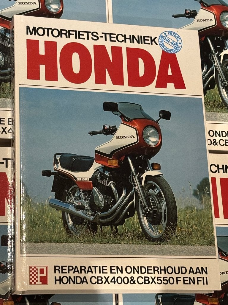 werkplaatshandboek HONDA CBX400 CBX550 1982-1986 *NIEUW & NL, Motoren, Handleidingen en Instructieboekjes, Ophalen of Verzenden