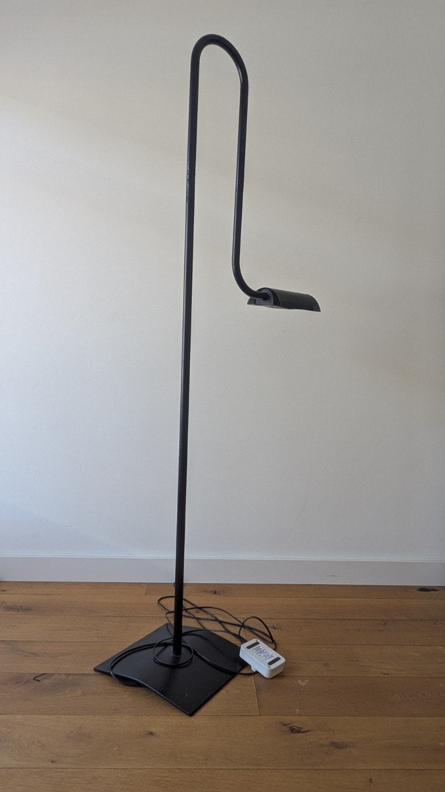 vintage staande lamp dimbaar Italiaans ontwerp, Huis en Inrichting, Ophalen, Gebruikt, 150 tot 200 cm