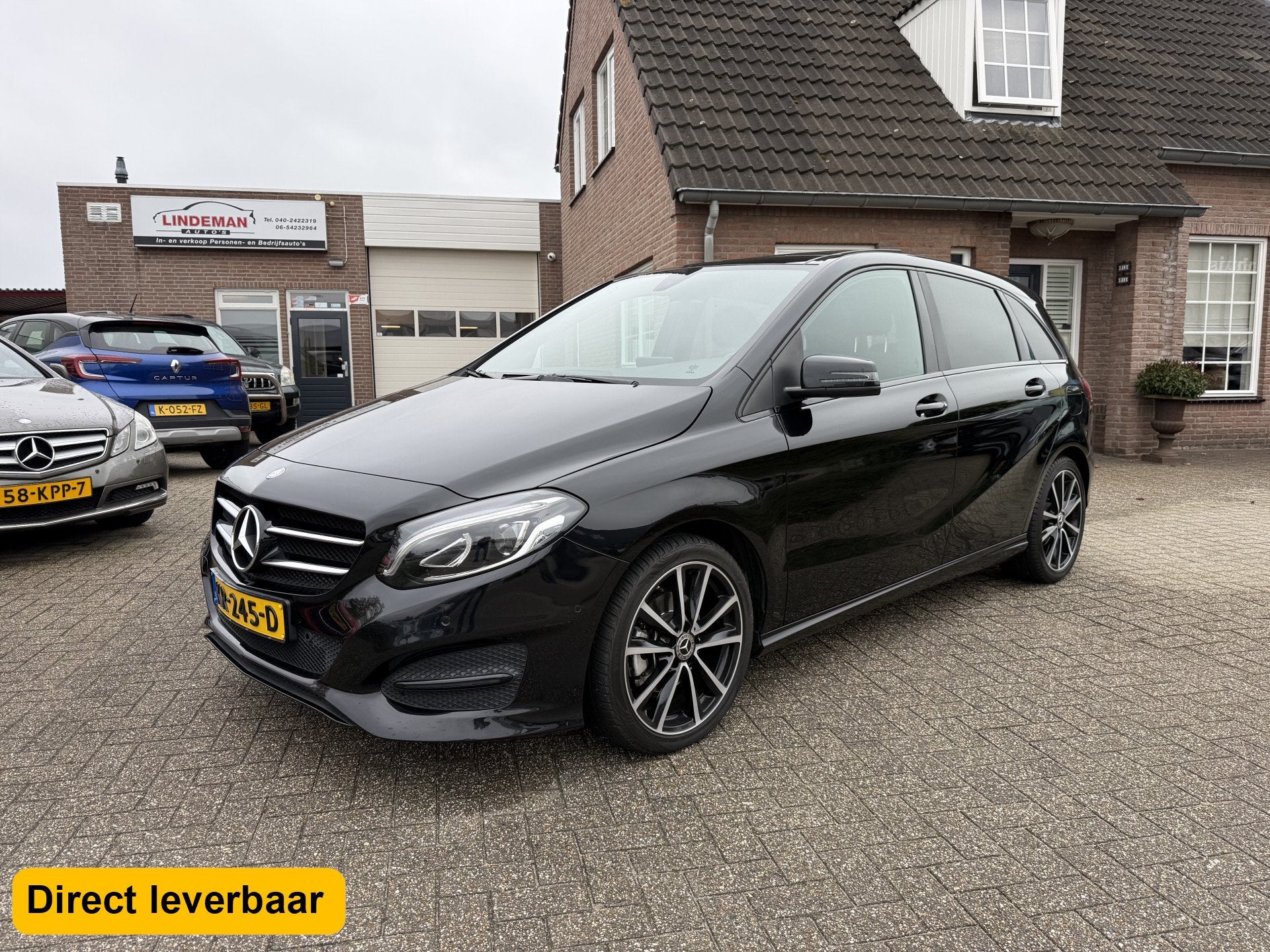 Mercedes-Benz B-Klasse 180 Aut. Panoramadak Sfeerver Org.Ned, Auto's, 1325 kg, Gebruikt, 4 cilinders, Onderhoudsboekje