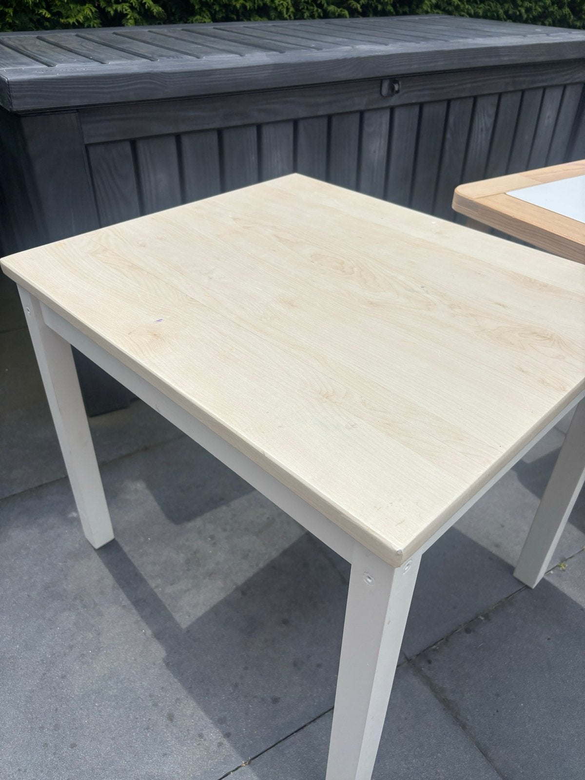 Vierkant kindertafeltje IKEA, Kinderen en Baby's, Kinderkamer | Tafels en Stoelen, Gebruikt, Tafel(s), Ophalen