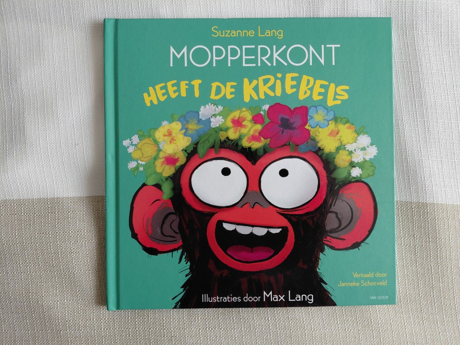 Suzanne Lang - Mopperkont heeft de kriebels. NIEUW!!, Ophalen of Verzenden, Zo goed als nieuw, Suzanne Lang