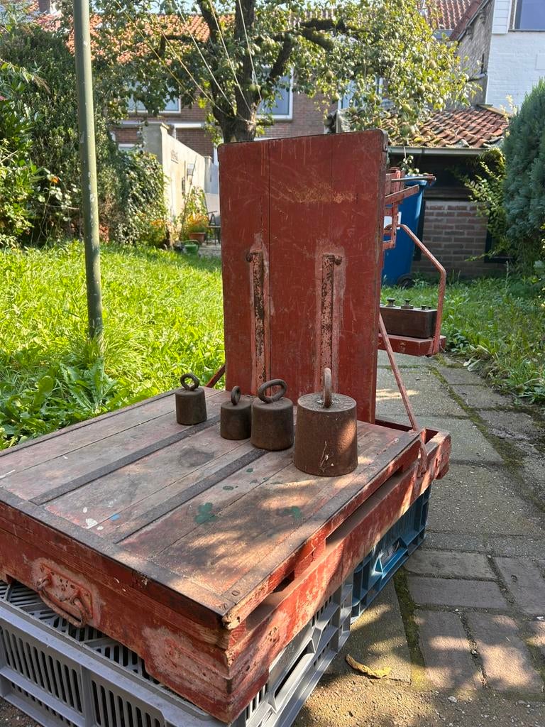 Bascule, Antiek en Kunst, Antiek | Gereedschap en Instrumenten, Ophalen