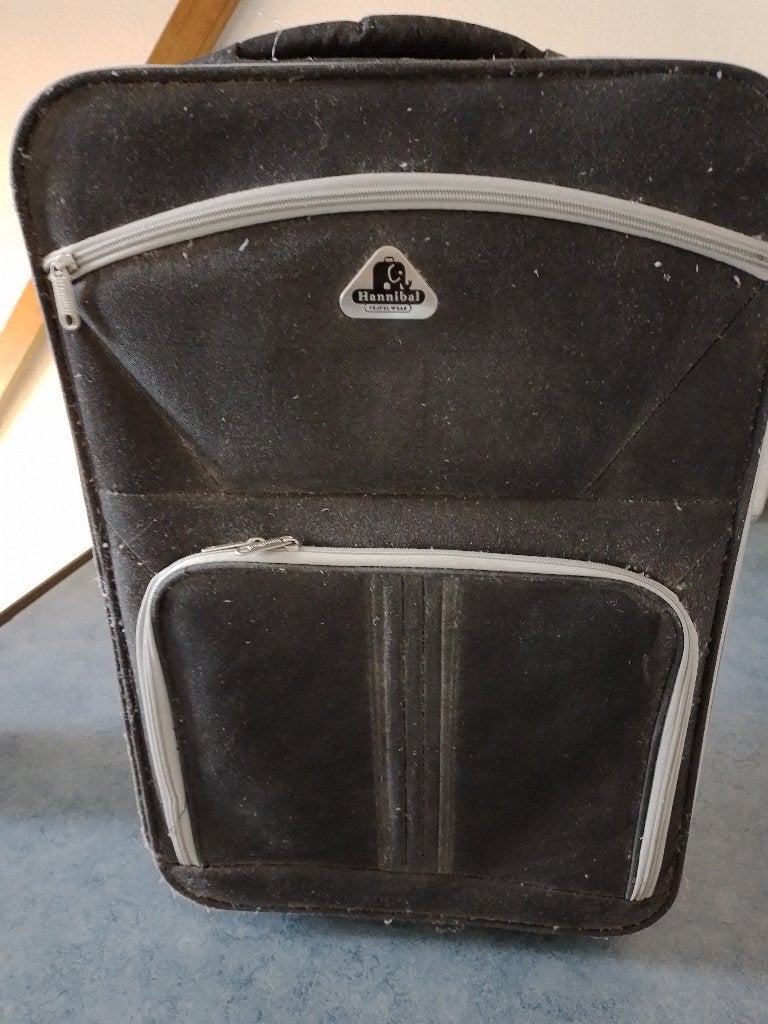 Koffer softcase met gebruikssporen, Ophalen, Gebruikt, Zacht kunststof, Wieltjes