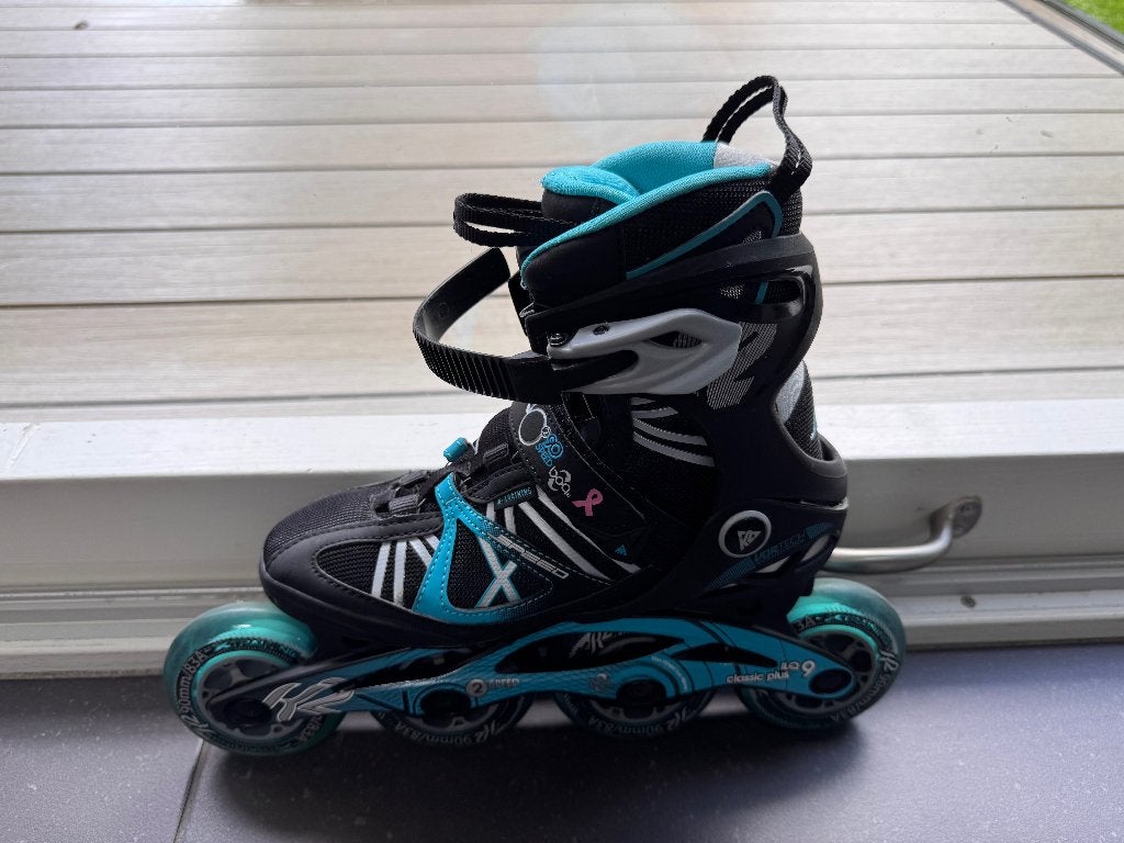 Inline skates K2 - vrouwenmodel - maat 36.5, Sport en Fitness, K2, Gebruikt, Ophalen of Verzenden, Inline skates 4 wielen