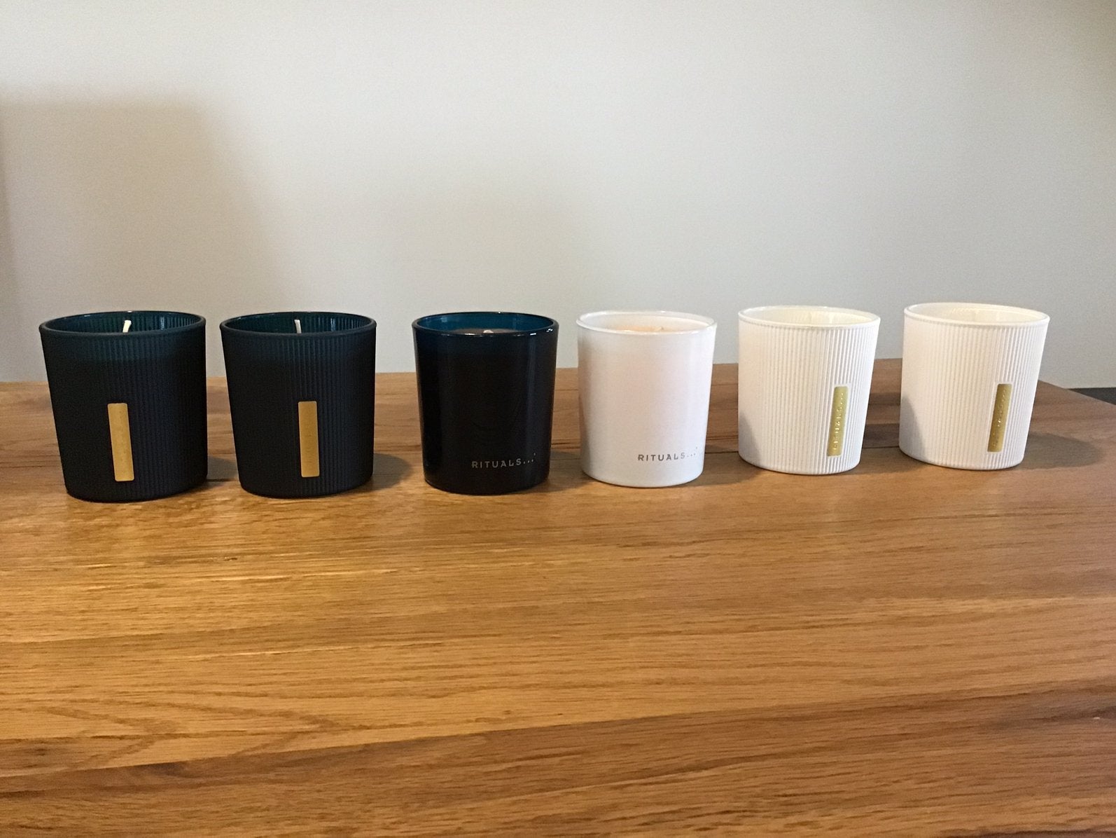 6 Rituals geurkaarsen 140 gram, Ophalen, Nieuw, Glas, Rituals