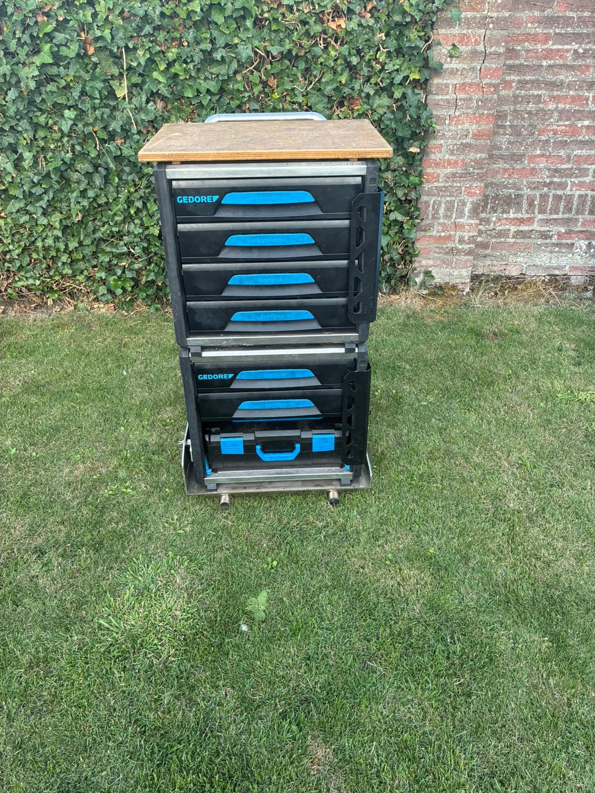 Gedore workmo gereedschapwagen, Ophalen, Zo goed als nieuw