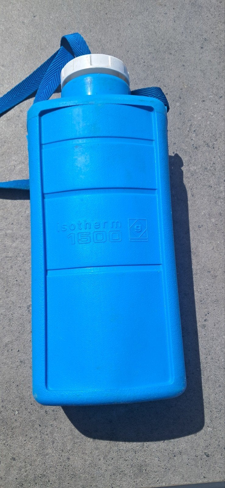 Isotherm 1500 Koelthermosfles- Blauw, Ophalen of Verzenden, Gebruikt, Koeltas, Koelelement