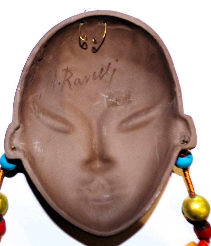 Ravelli - keramiek masker, Ophalen of Verzenden