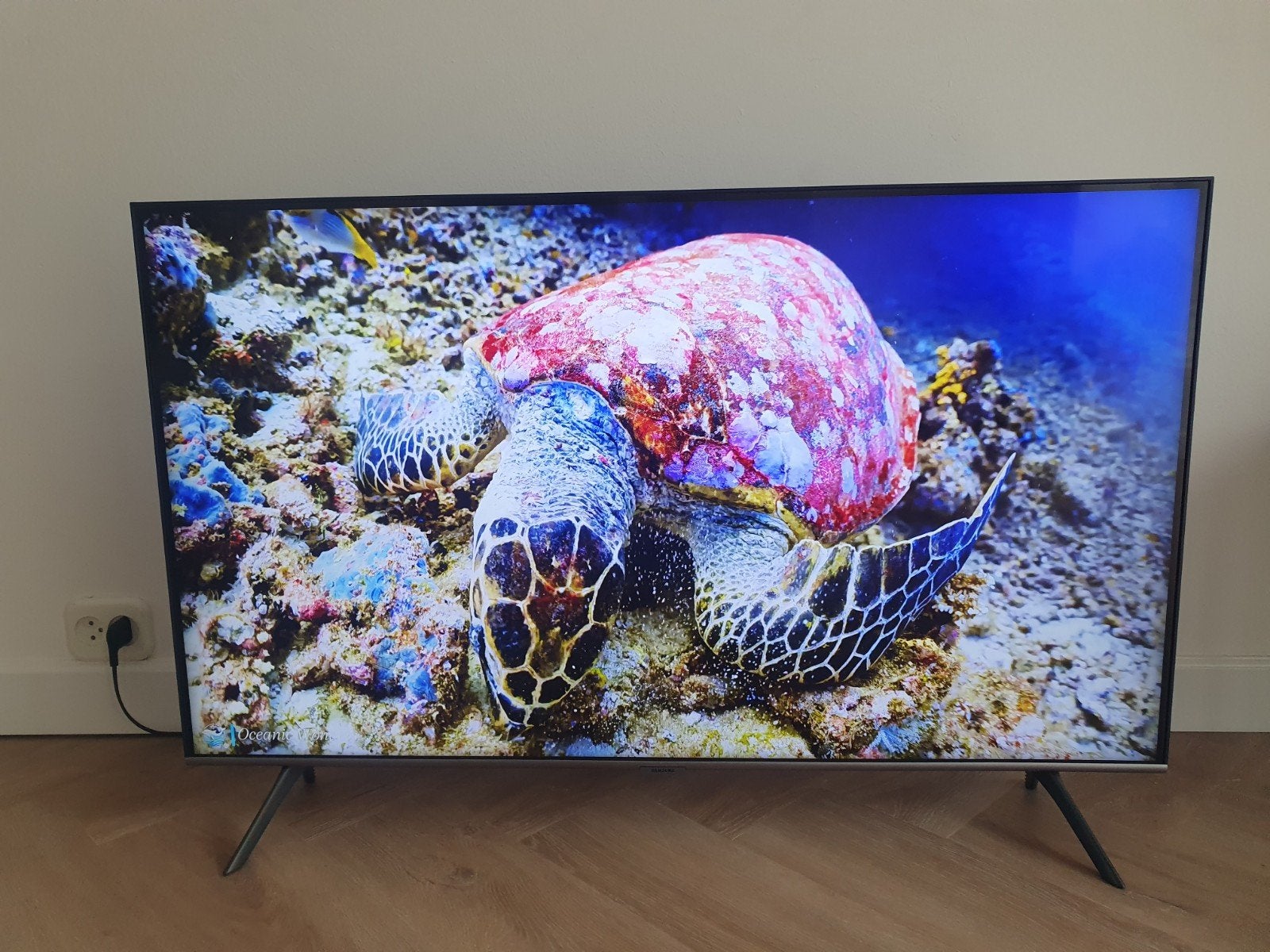 SAMSUNG QLED 43 INCH SMART ULTRA HD 4K TV (QE43Q64TASXXN), Ophalen, QLED, 50 Hz, Zo goed als nieuw