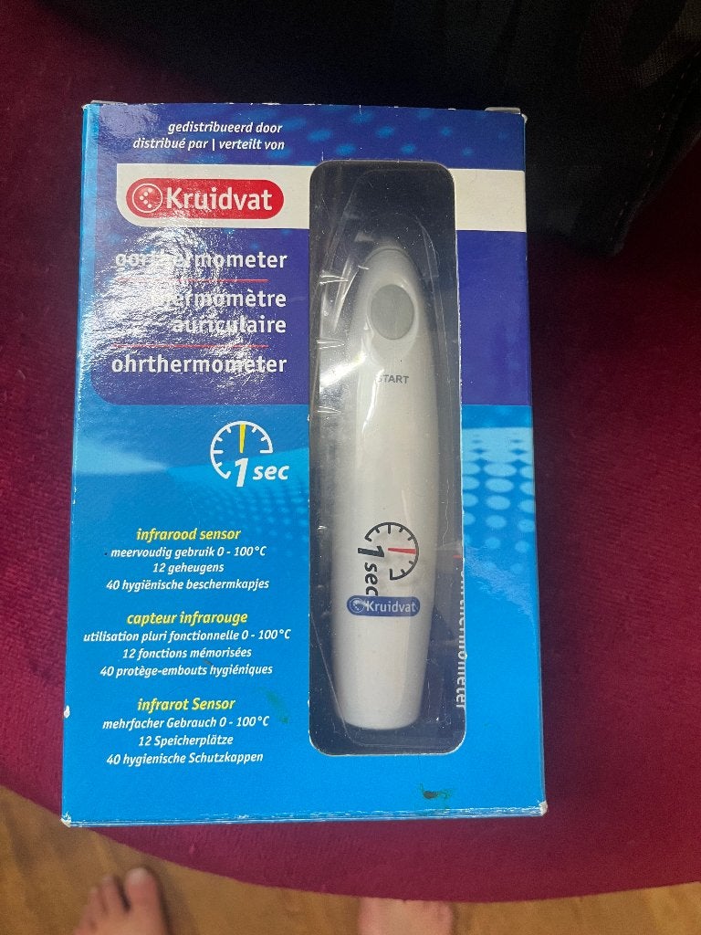 Oor thermometer, Diversen, Ophalen of Verzenden, Zo goed als nieuw