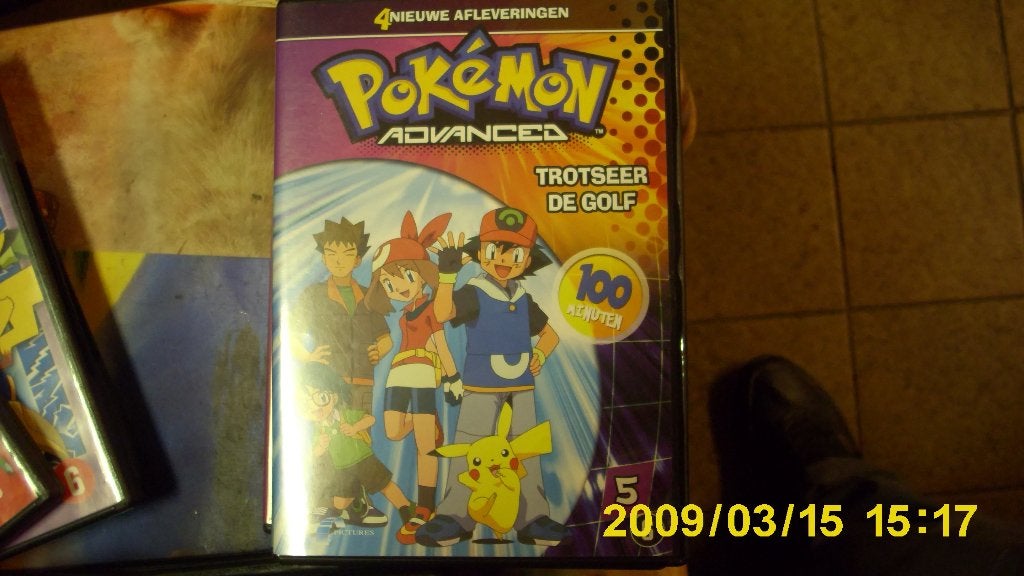 Pokémon Advanced: 5 Trotseer de Golf (DVD), Animatie, Verzenden, Alle leeftijden, Tv-serie