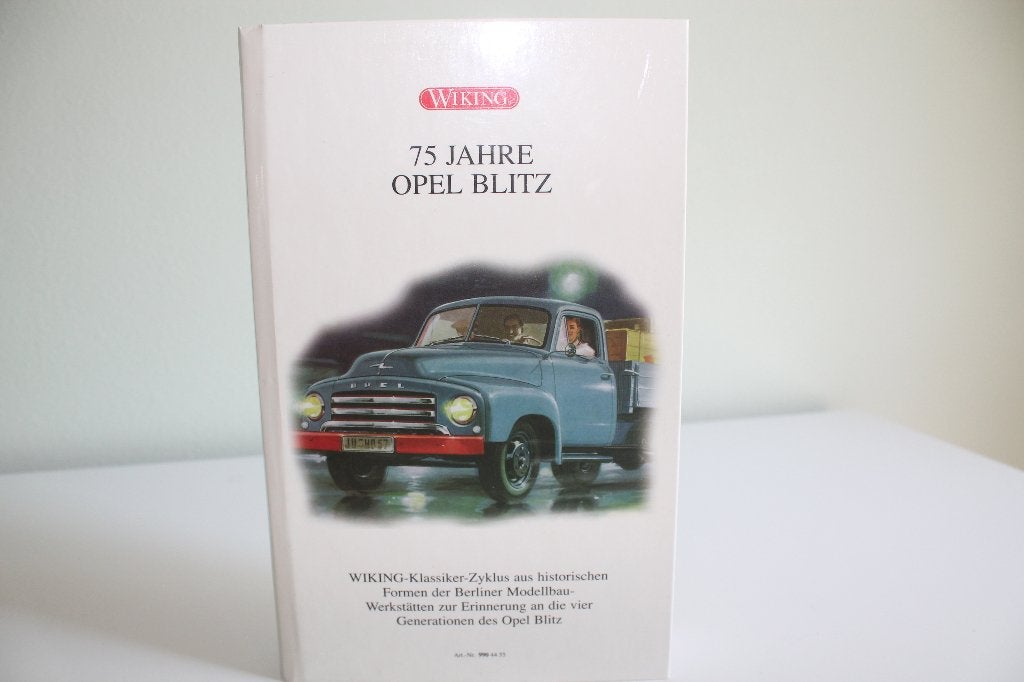 Wikingset 75-jahre Opel Blitz, Ophalen of Verzenden, Zo goed als nieuw, Bus of Vrachtwagen, Wiking