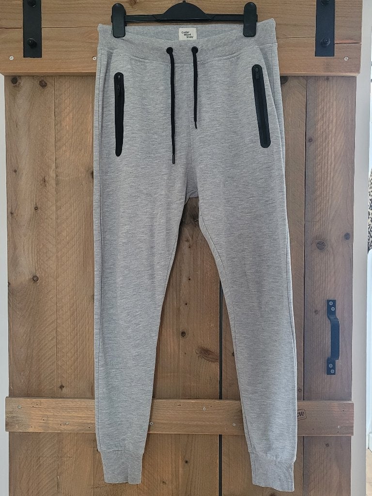 Heren joggingbroek maat M grijs, Maat 48/50 (M), Cedar Wood State, Ophalen of Verzenden, Grijs