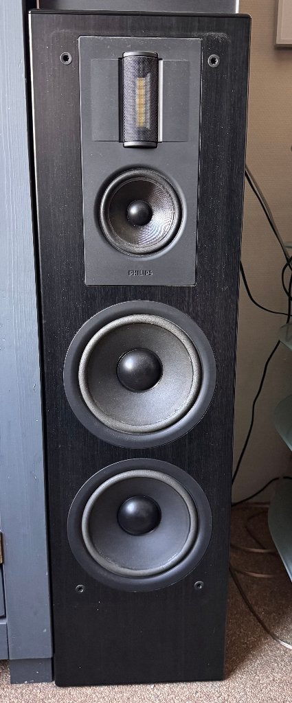 philips FB 860, Audio, Tv en Foto, Luidsprekers, Gebruikt, Front, Rear of Stereo speakers, 120 watt of meer, Philips, Ophalen