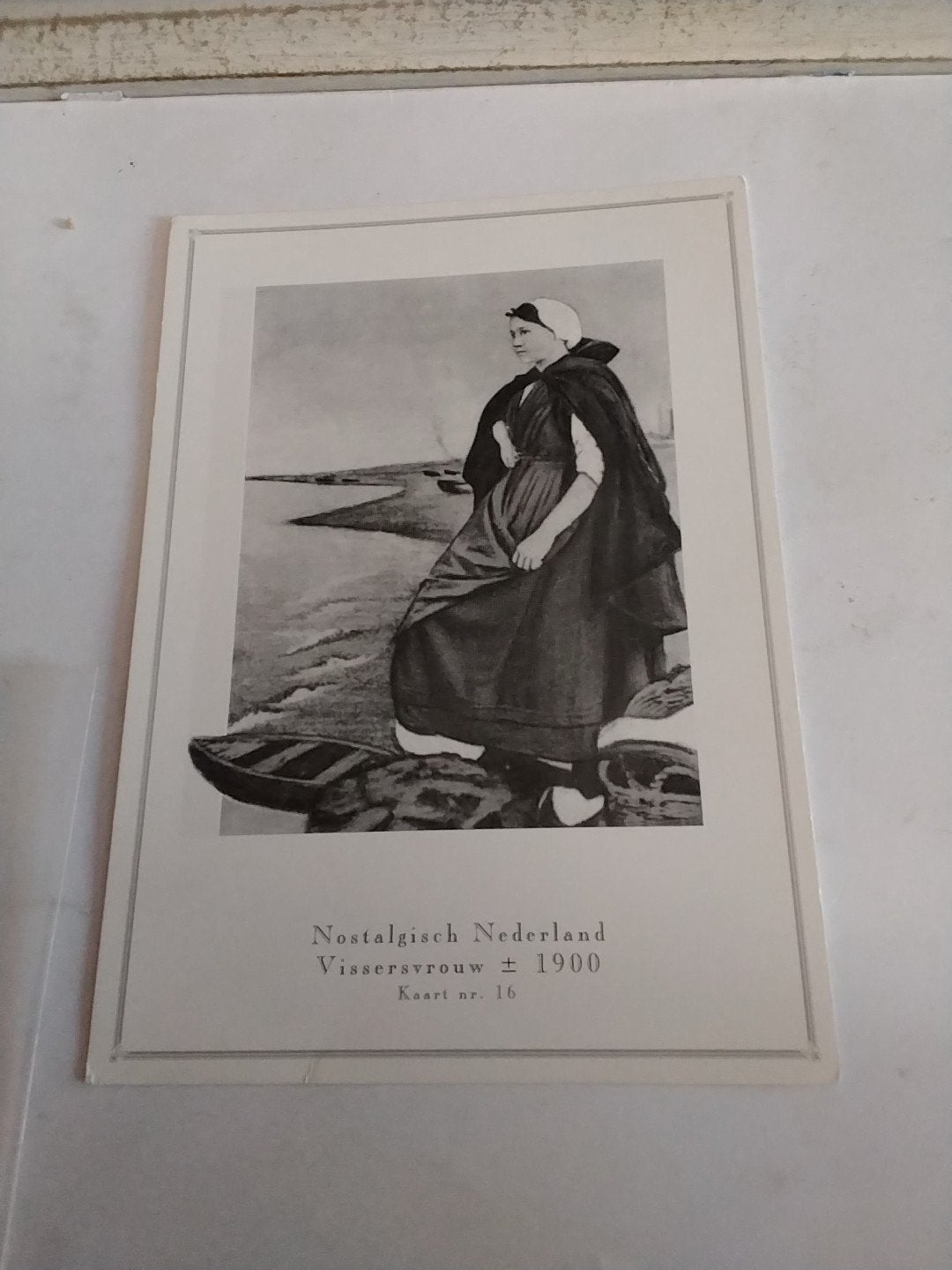 NOSTALGISCH NEDERLAND  VISSERSVROUW. 1900, Ophalen of Verzenden