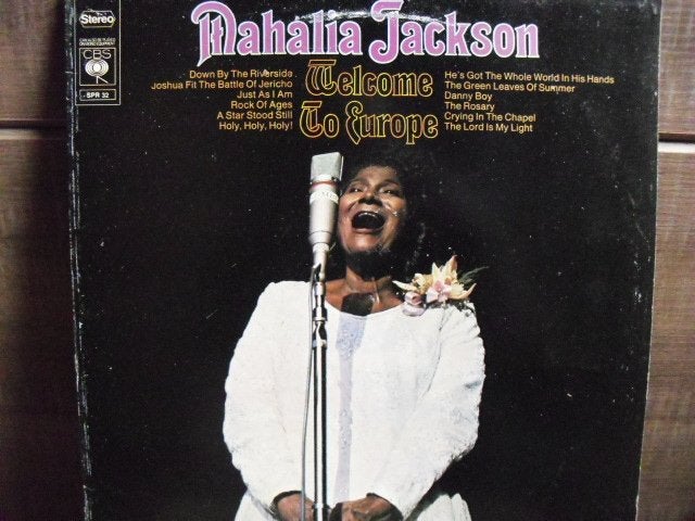 Mahalia Jackson "Welkome to Europe" (1969)  LP, Cd's en Dvd's, LP, Gebruikt, Ophalen of Verzenden, Beschermende buitenhoes