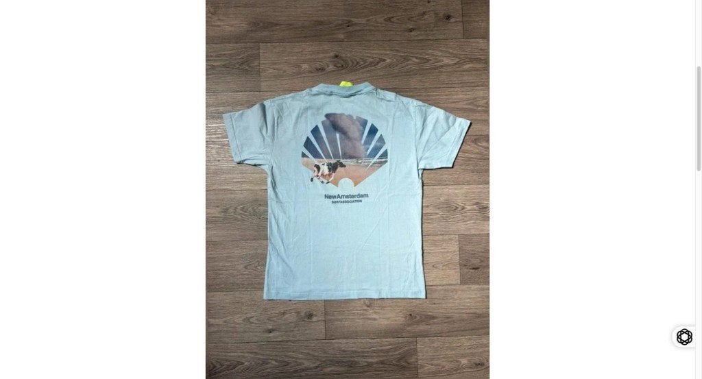 New Amsterdam Surf Association Shirt Koe S, Kleding | Heren, T-shirts, Verzenden, Zo goed als nieuw, Maat 46 (S) of kleiner, Wit