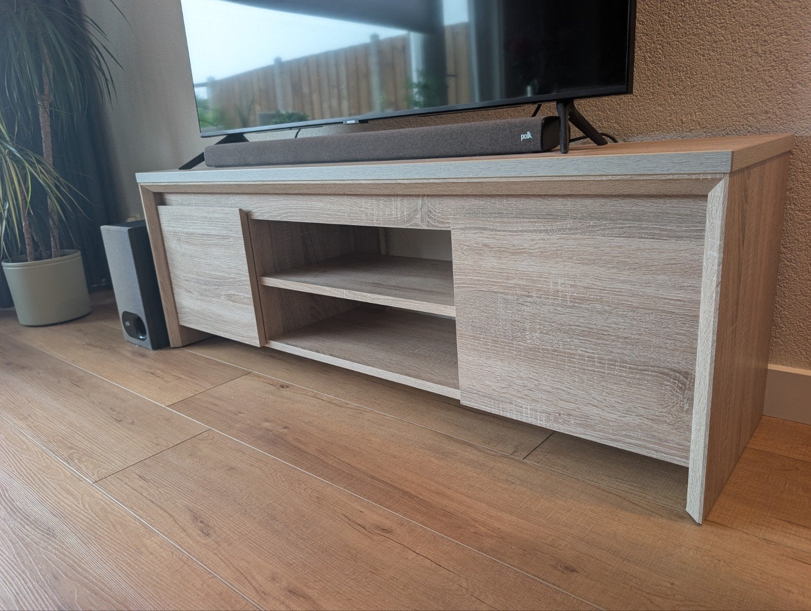 Tv meubel, Huis en Inrichting, Ophalen, 100 tot 150 cm, Zo goed als nieuw, Minder dan 100 cm