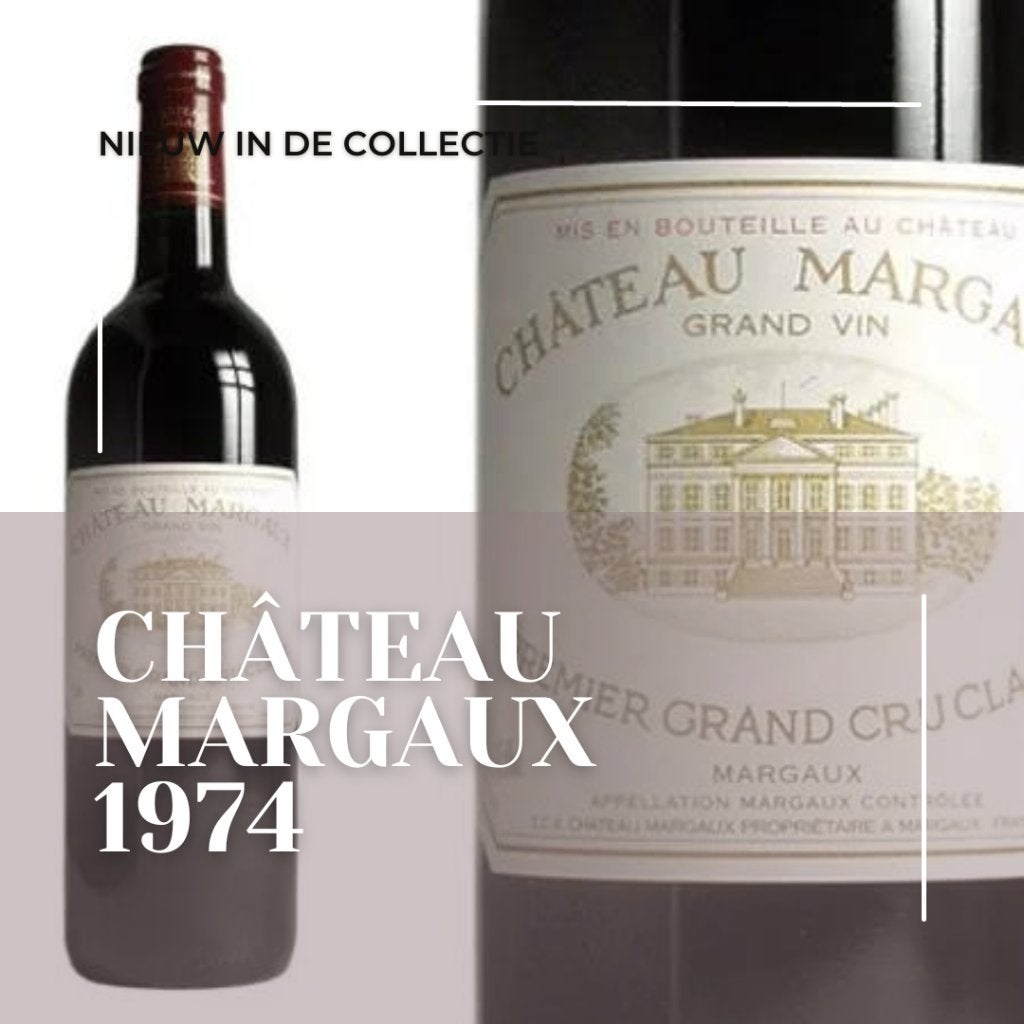 Château Margaux 1974, Verzamelen, Wijnen, Overige gebieden, Ophalen of Verzenden, Zo goed als nieuw, Rode wijn
