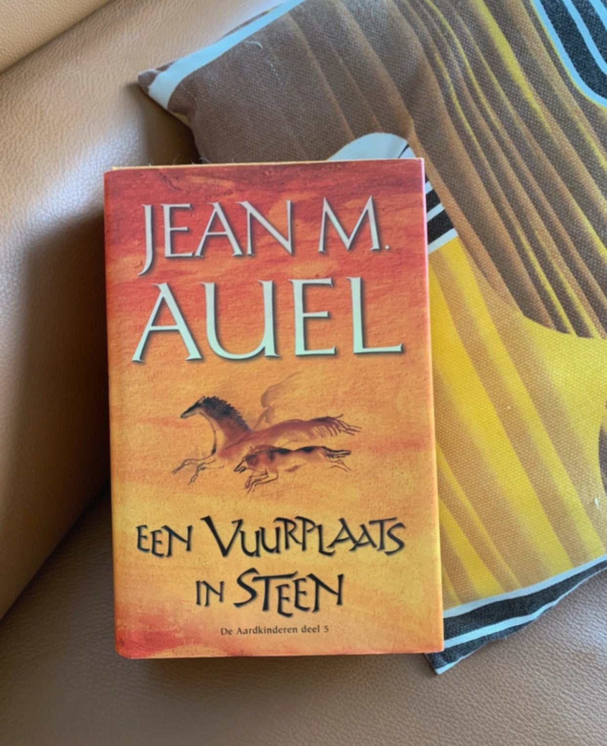 Een Vuurplaats in Steen - Jean M. Auel (De Aardkinderen deel, Boeken, Ophalen of Verzenden, Gelezen