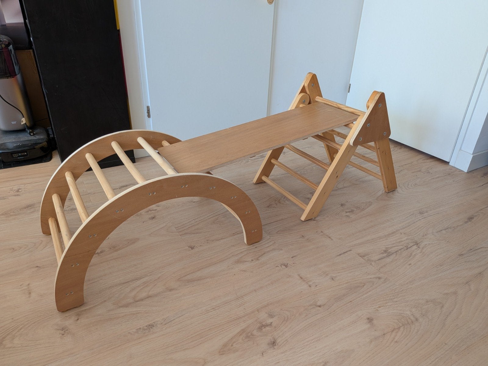 Houten Montessori klimrek, Ophalen, Jongen of Meisje