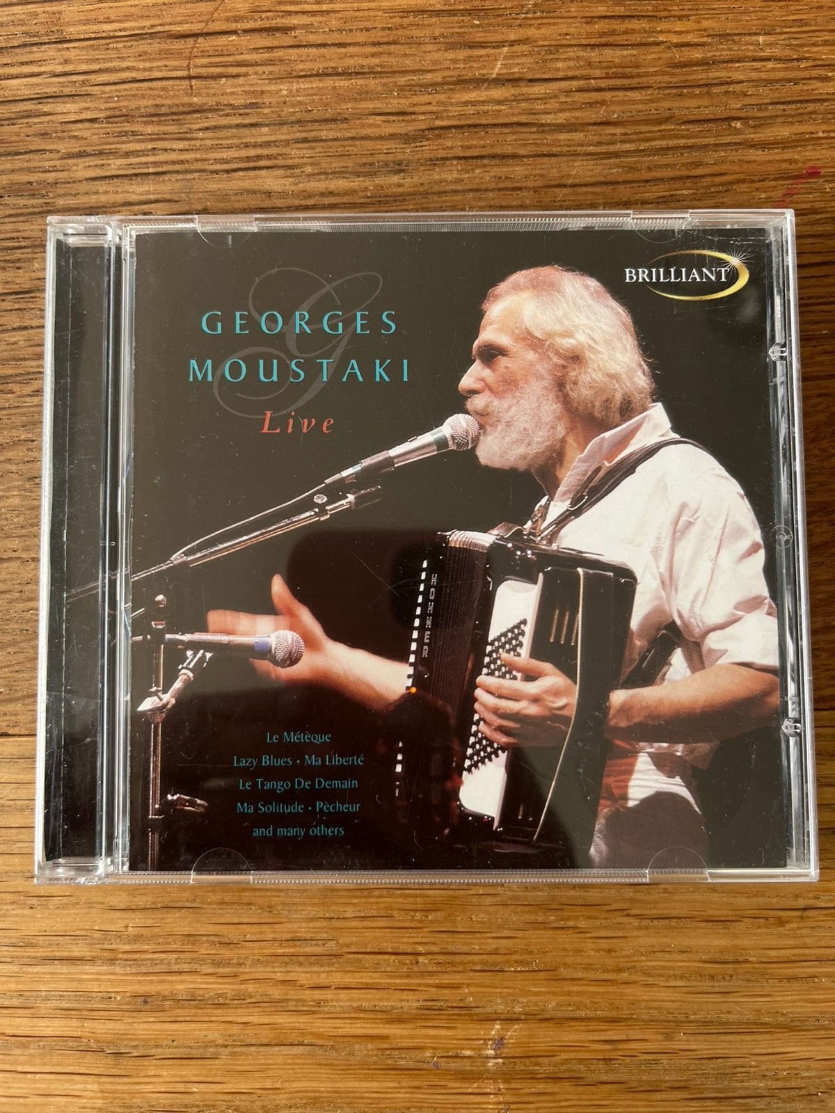 Georges Moustaki, live, Cd's en Dvd's, Ophalen of Verzenden, Zo goed als nieuw