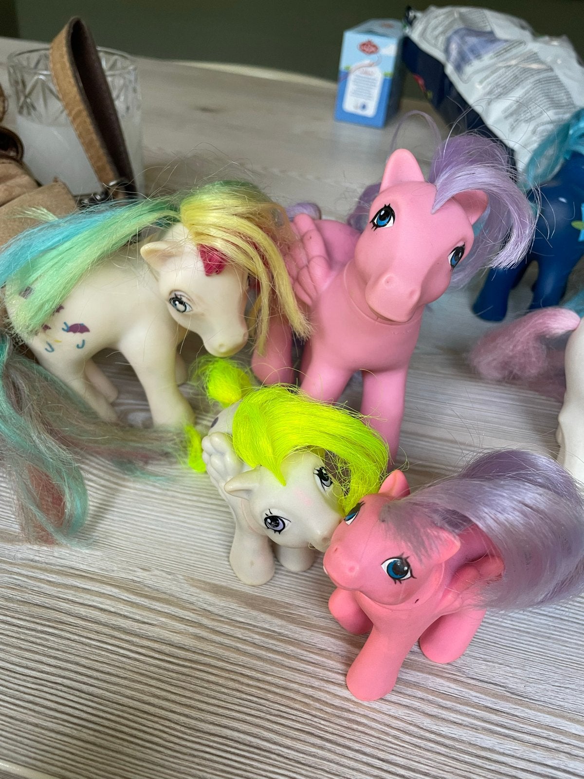 Vintage My Little Pony figuren - Gebruikte staat, Ophalen of Verzenden, Gebruikt