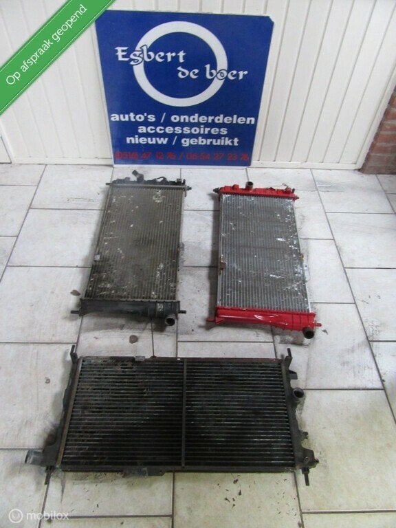 Radiateur radiator koeler Opel Kadett E GSI, bj '84 tm '91, Gebruikt, Opel, Ophalen of Verzenden