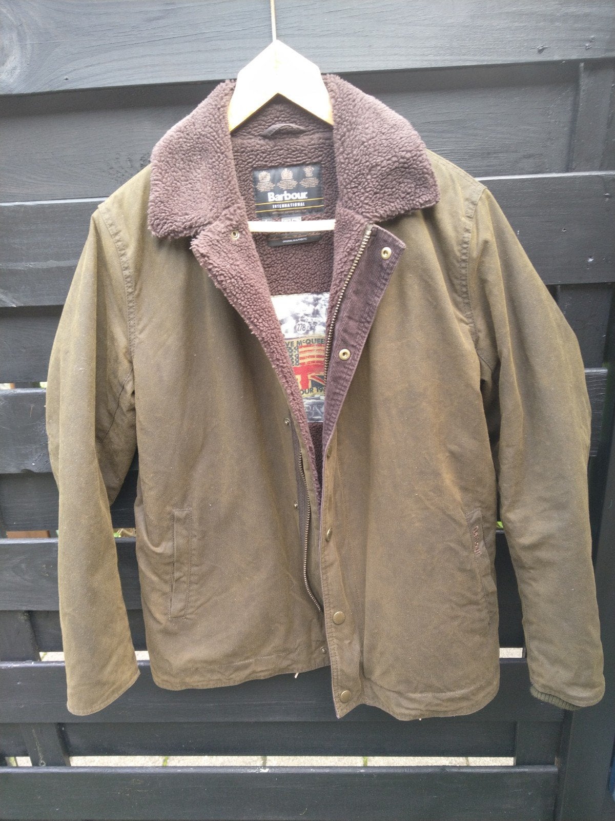 Barbour International Deck Jacket, Maat 52/54 (L), Barbour, Ophalen of Verzenden, Zo goed als nieuw