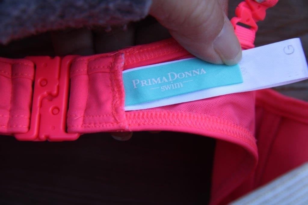 Bikinitop koraal Prima Donna 80/85 G Cup Vaste Prijs, Overige typen, Ophalen of Verzenden, Zo goed als nieuw, Prima Donna