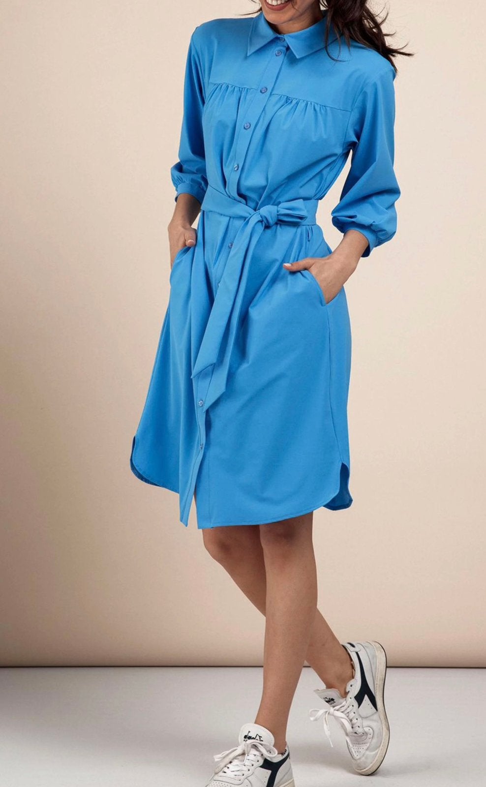 Studio anneloes kyra blouse tuniek (jurk) XXL sky blue, Kleding | Dames, Blauw, Maat 46/48 (XL) of groter, Ophalen of Verzenden