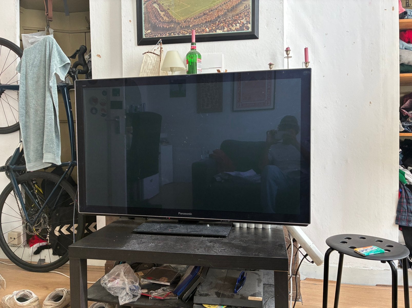 Panasonic TV 50 inch (incl standaard en muurbeugel), Audio, Tv en Foto, Televisies, Ophalen, Panasonic, 50 Hz, Zo goed als nieuw