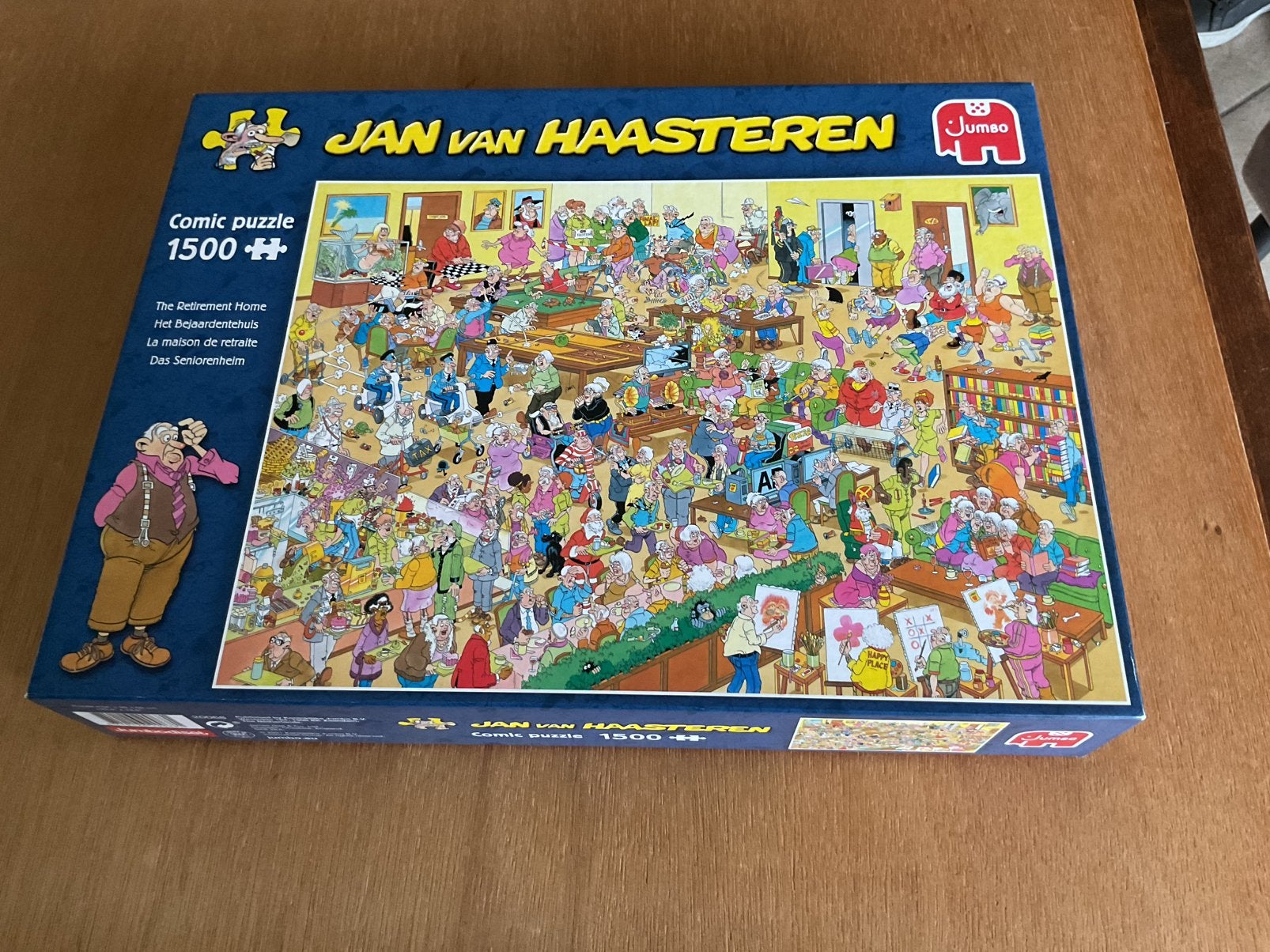 Puzzel jan van haasteren 1500 stukjes, Hobby en Vrije tijd, Denksport en Puzzels, Ophalen of Verzenden, 500 t/m 1500 stukjes, Zo goed als nieuw