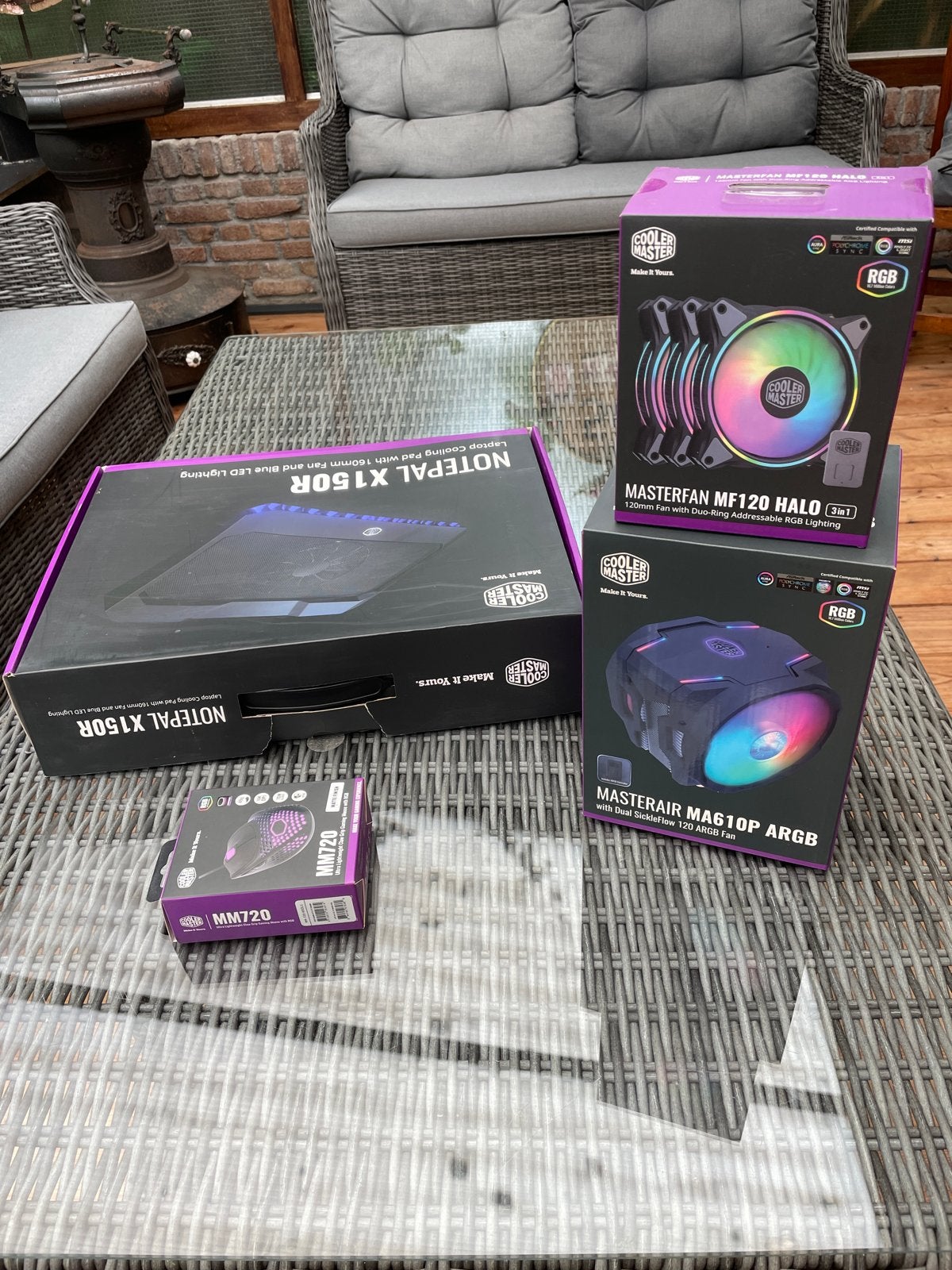 Cooler Master Bundel: Koeling & Gaming Accessoires, Ophalen of Verzenden, Nieuw