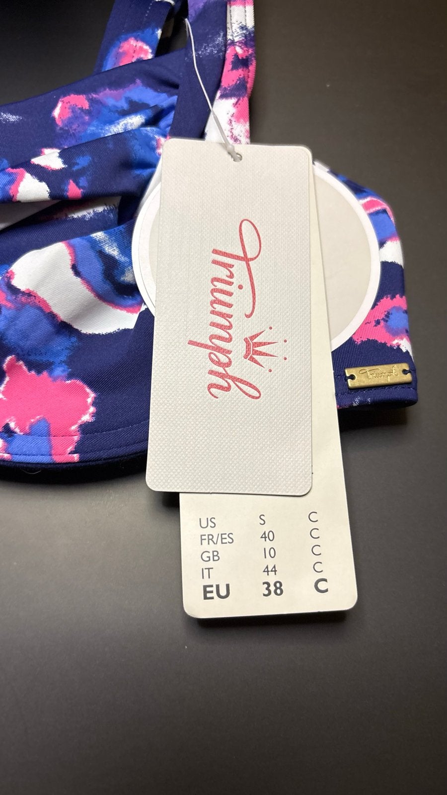Triumph bikini top 38C - Nieuw met kaartjes, Verzenden, Nieuw, Meerkleurig, Bikini