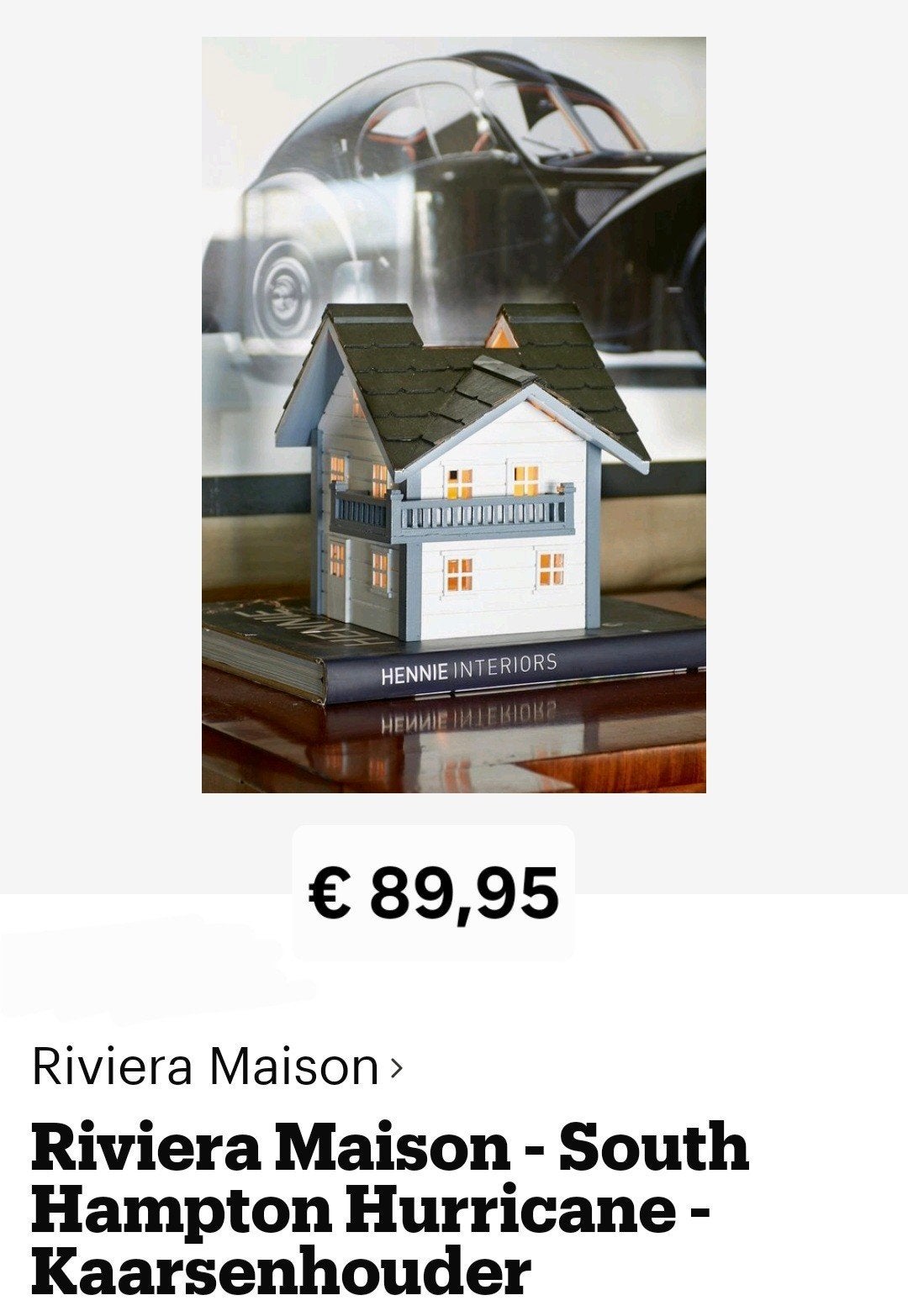 Van 89,95€ voor : Rivièra maison * South Hampton Hurricane*, Ophalen of Verzenden, Nieuw, Rivièra Maison