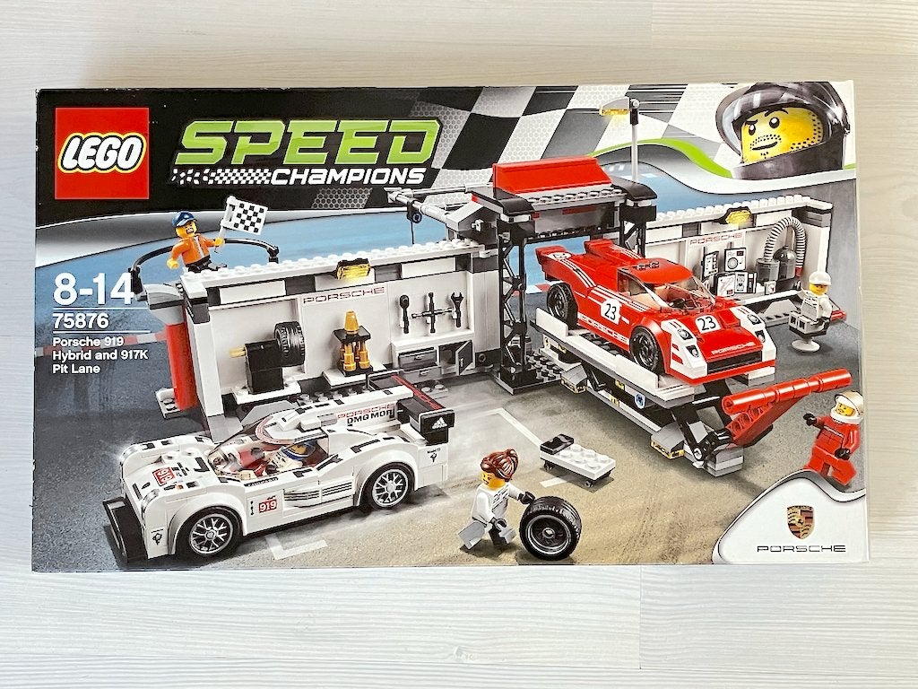 Lego 75876 - Porsche 919 Hybrid & 917K Pit Lane, Lego, Zo goed als nieuw, Compleet, Complete set