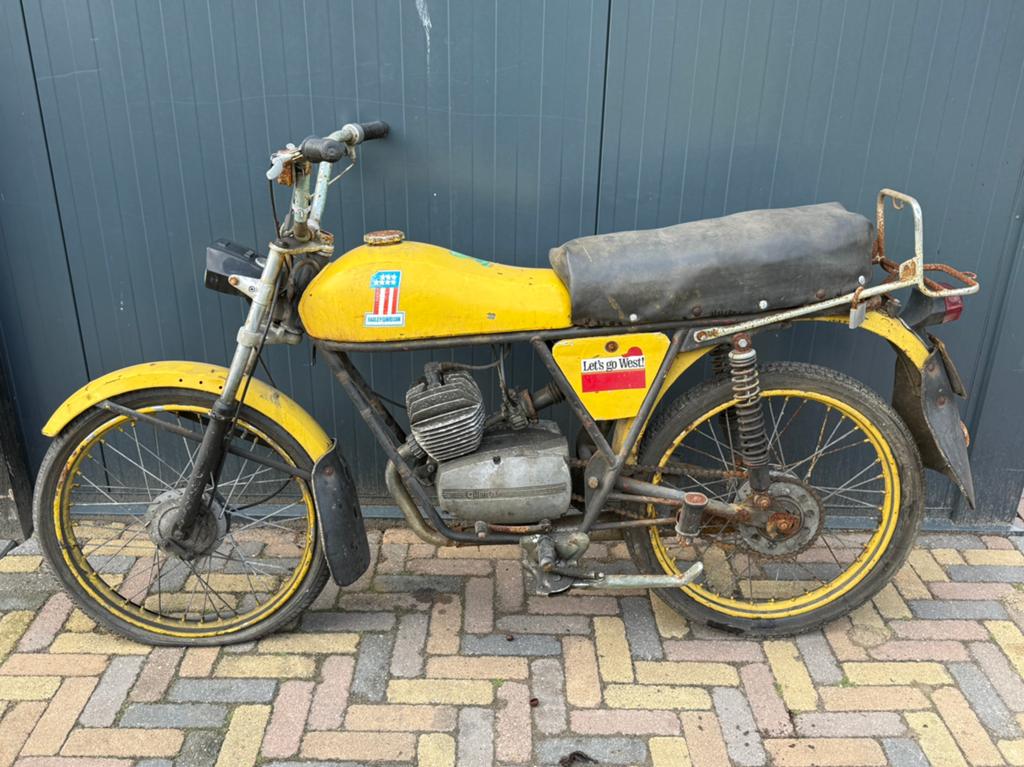 Gilera touring 50, Fietsen en Brommers, Brommers | Oldtimers, Ophalen of Verzenden, Overige merken