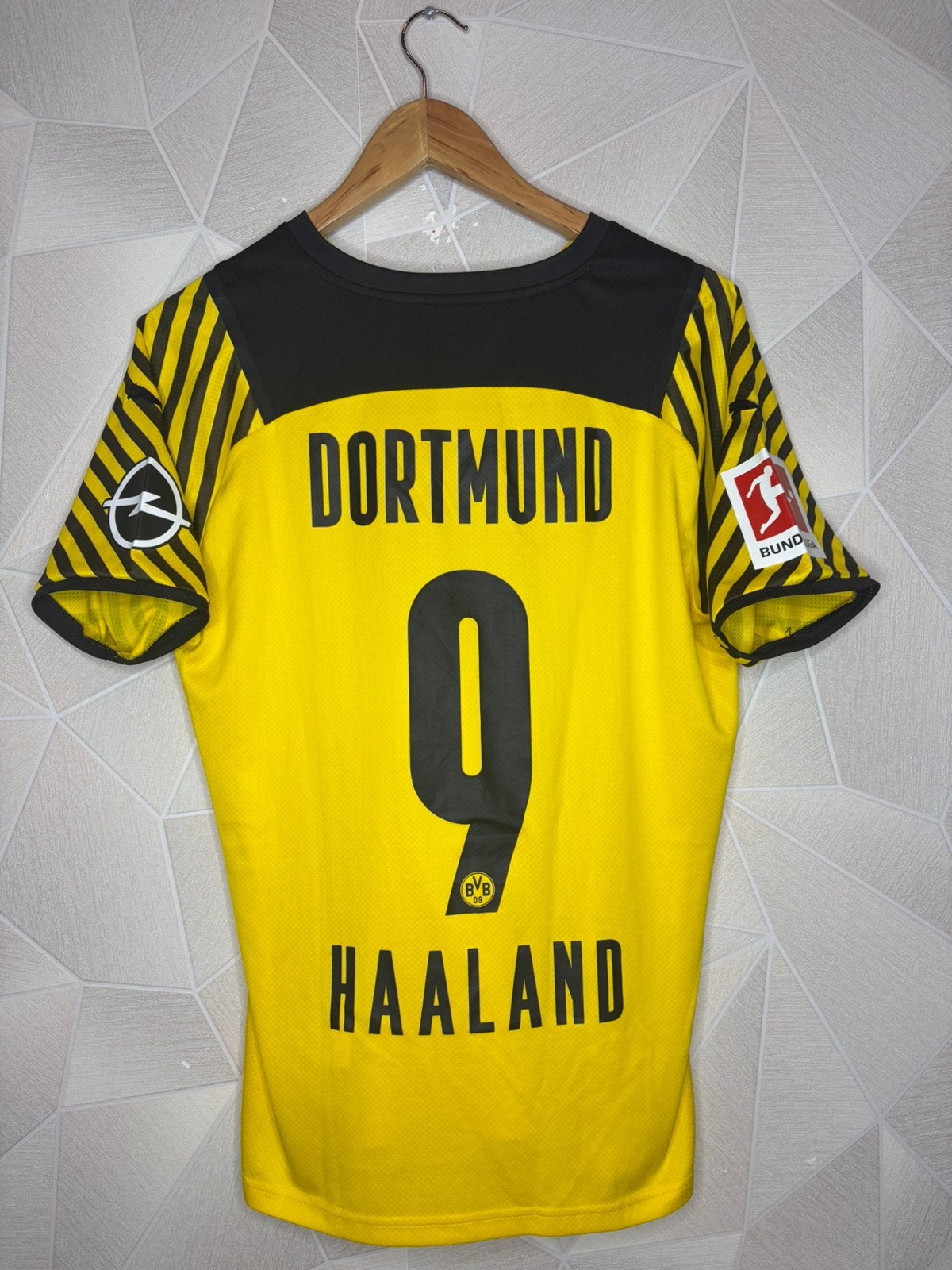 Borussia Dortmund Thuis 2020/2021 Haaland, Sport en Fitness, Voetbal, Shirt, ., Zo goed als nieuw, .