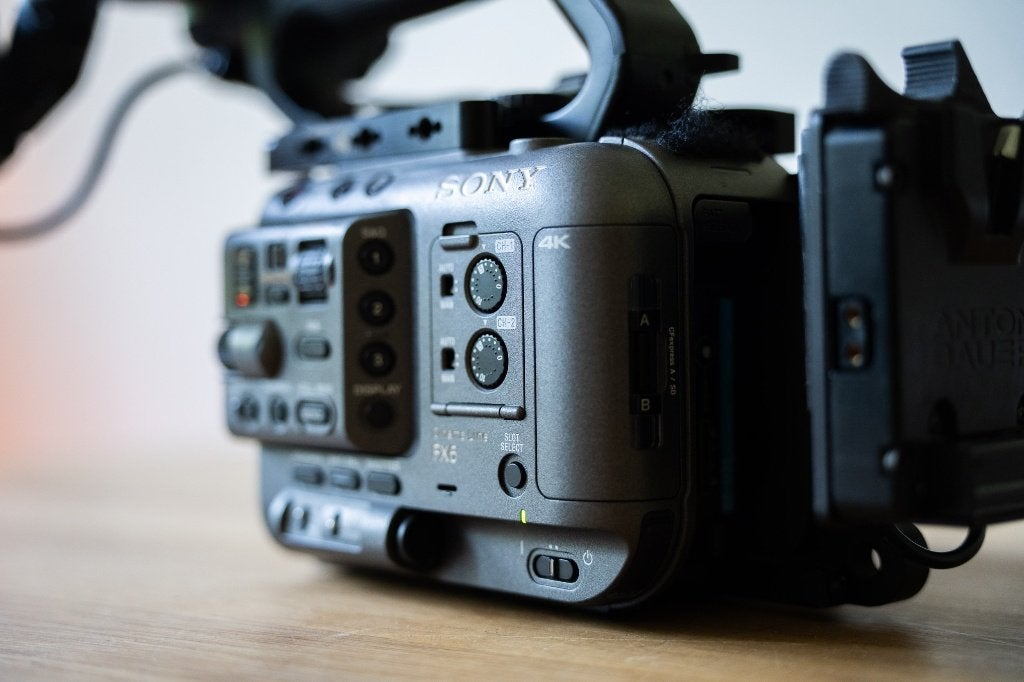 Sony ILME-FX6 cine camera, 4K 120fps, Gebruikt, GPS, 10 megapixels, Geheugenkaart