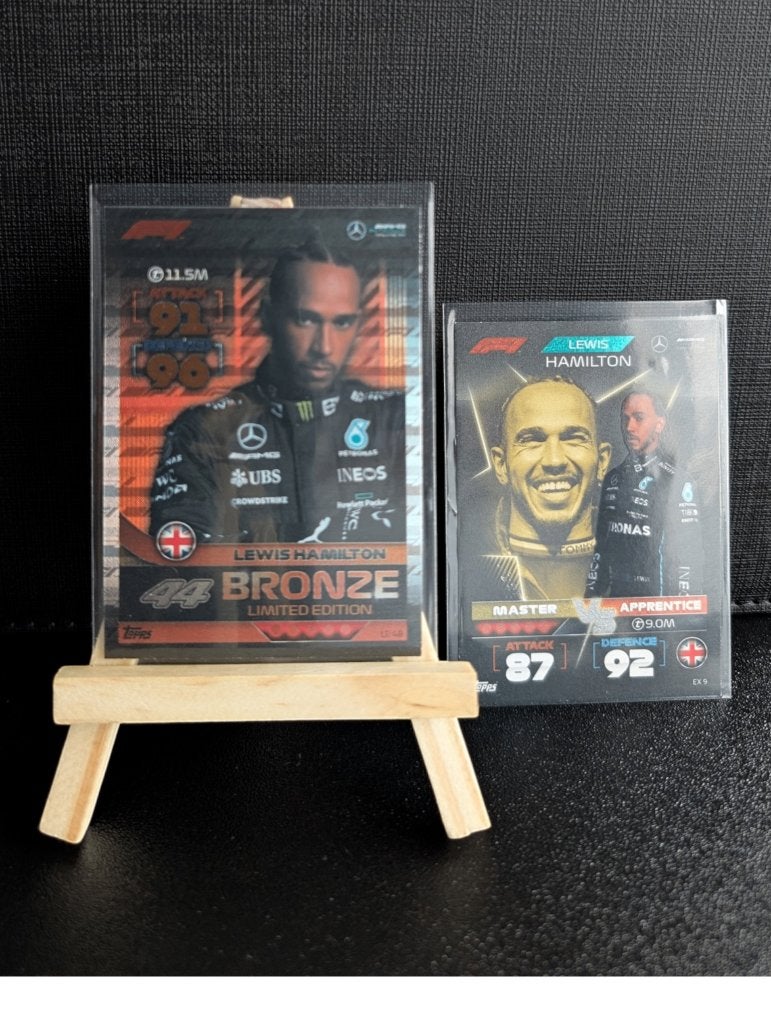 Topps turbo attax f1 lewis hamilton limited, Ophalen of Verzenden, Nieuw, Formule 1