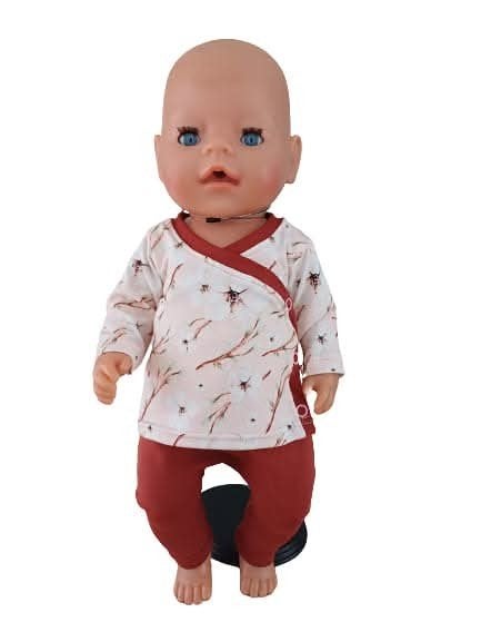 Poppenkleding voor pop 43cm, Ophalen of Verzenden, Nieuw, Babypop
