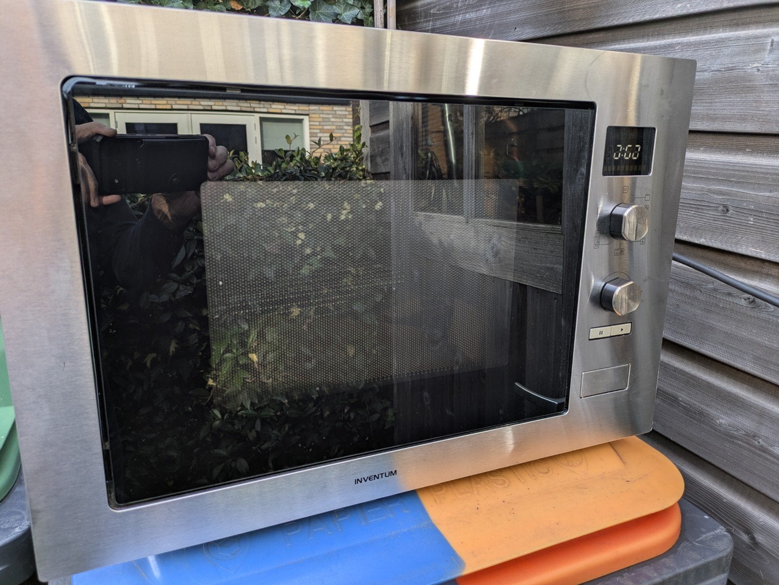 Combi Magnetron Oven, Witgoed en Apparatuur, Ophalen, Combimagnetron, Gebruikt, 60 cm of meer