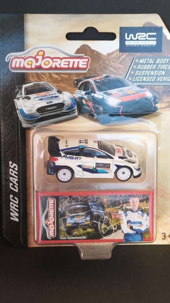 Ford Fiesta Wrc Rally 1:60 Majorette Pol, Majorette sas, Auto, Verzenden, 555 rue de la Craz Dagneux France